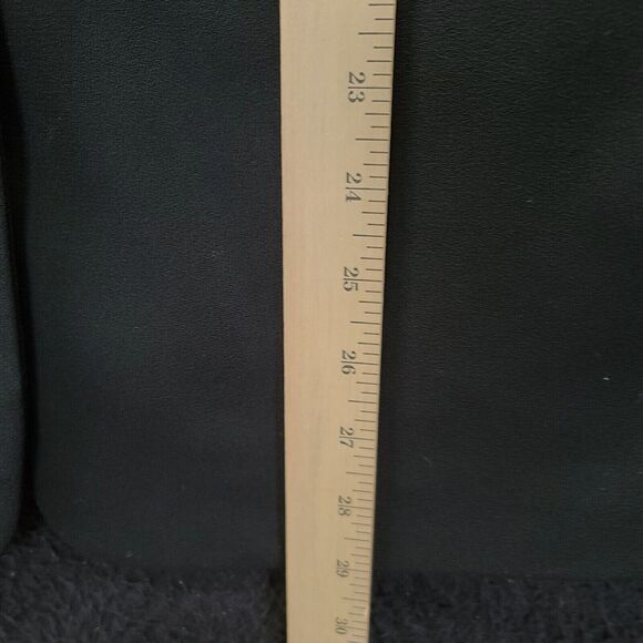 Le Suit Petites Womens Blazer Black Size 12P 100% Polyester Buttons Pockets - Picture 4 of 12